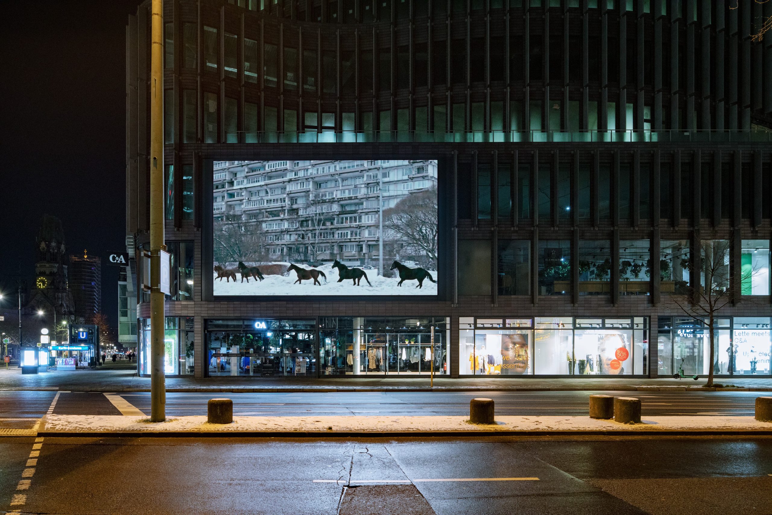 YOUTH by Anne Imhof. Limes Screen, Berlin