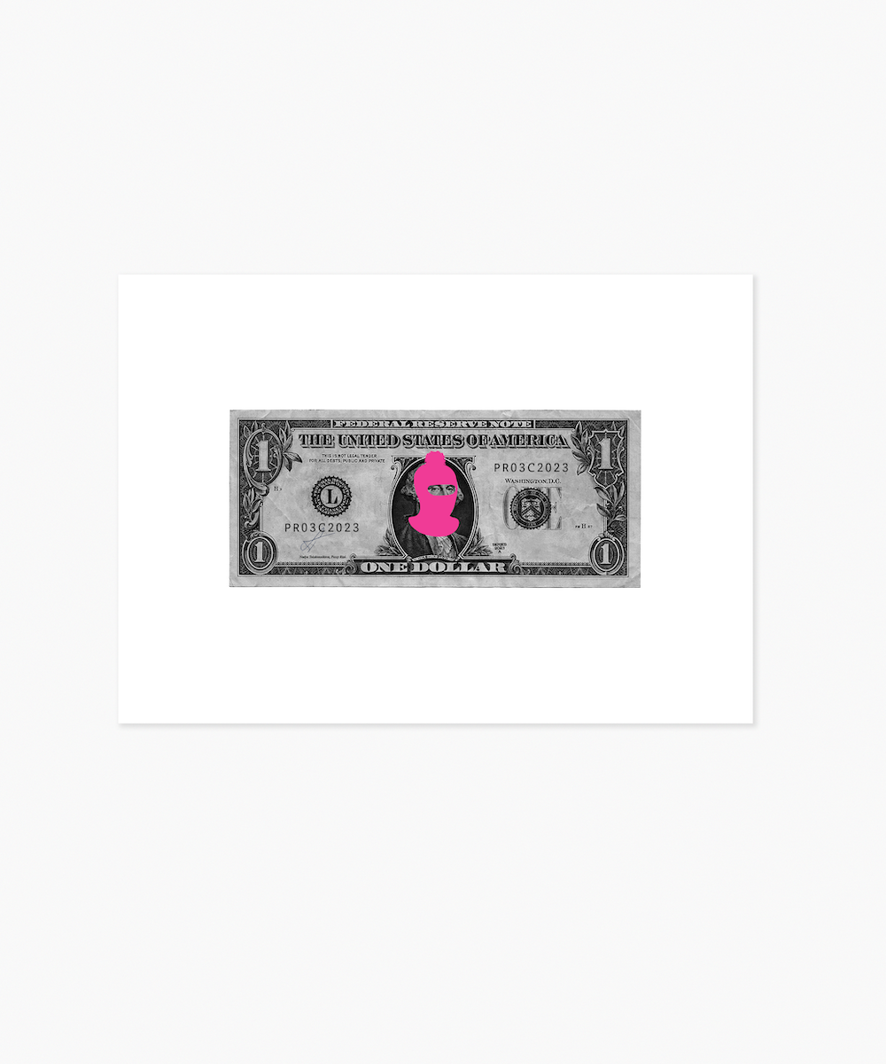 $1 silkscreen print by Pussy Riot